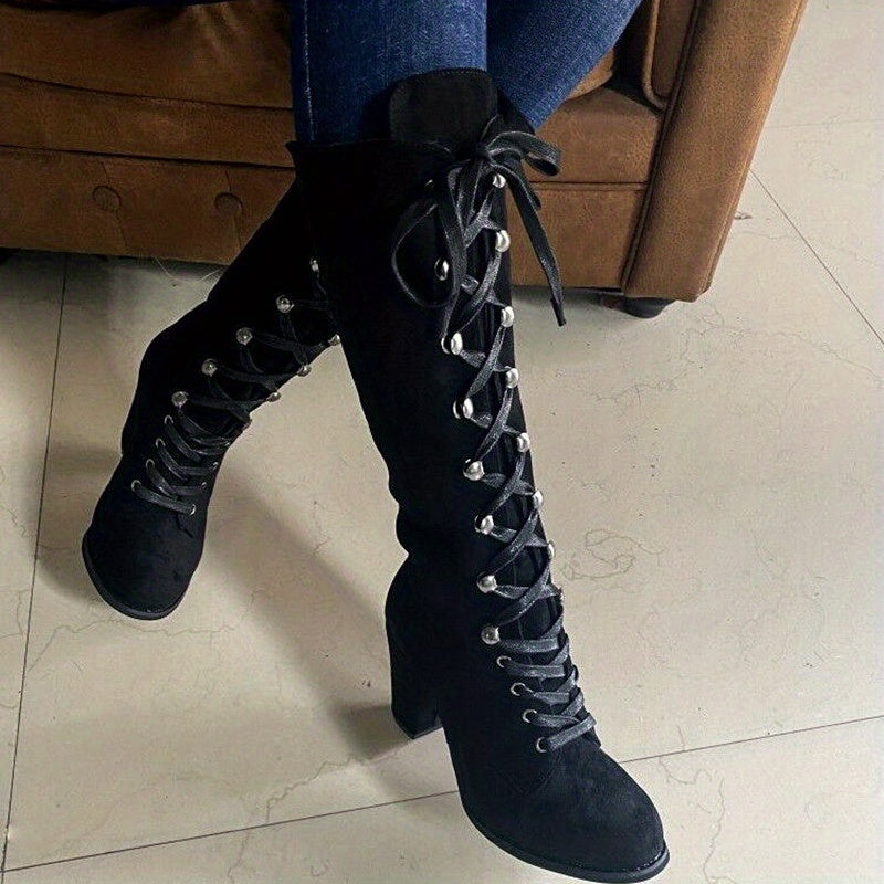 Comfortable long women's boots