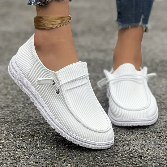 Canvas Skate Loafers für Frauen