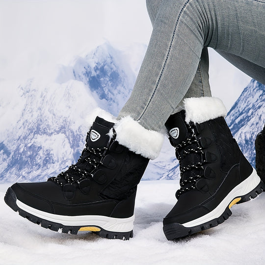 Soft women's snow boots