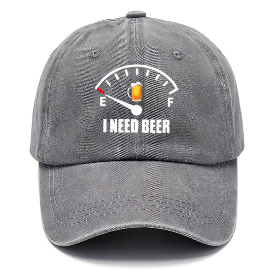 Beer Theme Cotton Baseball Cap