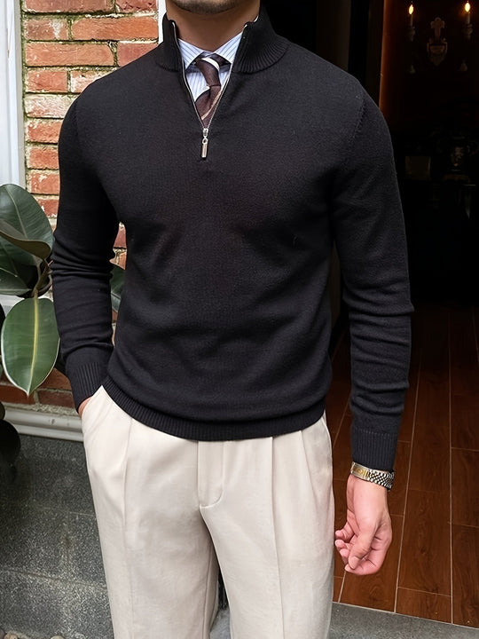 V-neck sweater for men