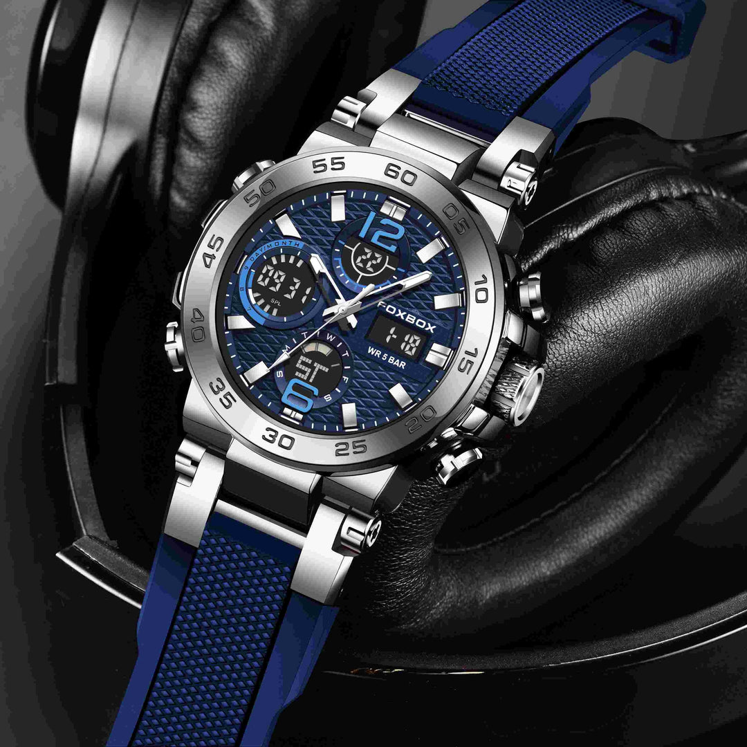 chronograph luminous watch