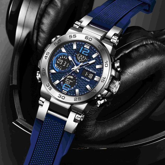 chronograph luminous watch