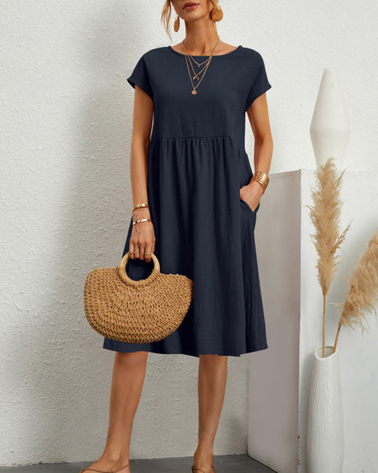 Casual cotton summer dress