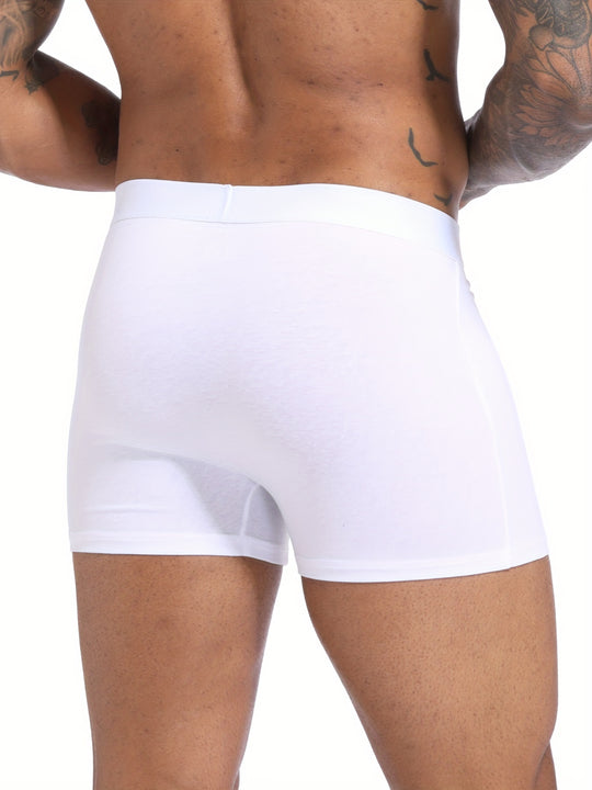 White boxer shorts for men