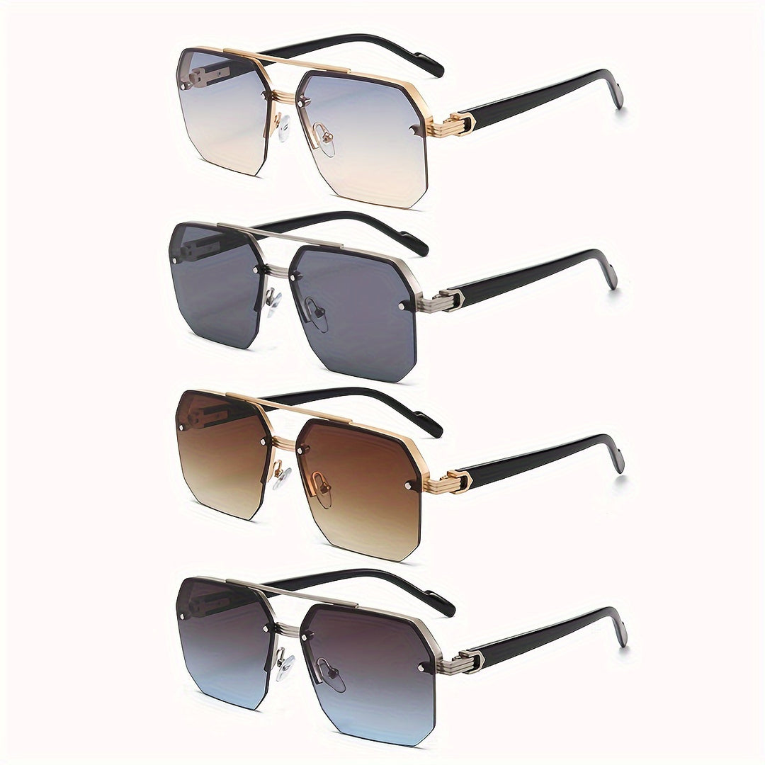 Vintage Double Lens Sonnenbrille für Frauen