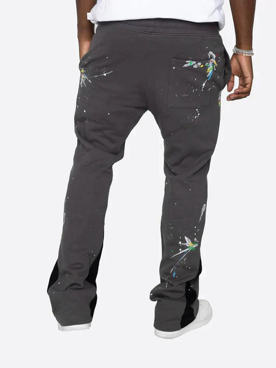 Splash Flare Sweatpants for Men