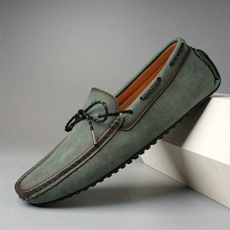 Casual Rubber Sole Loafers for Men