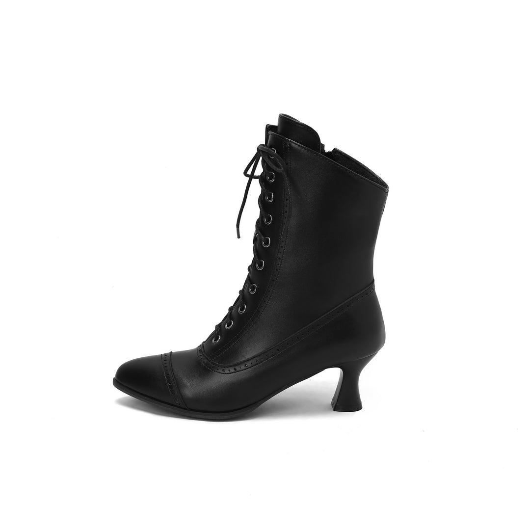 women's lace-up boots