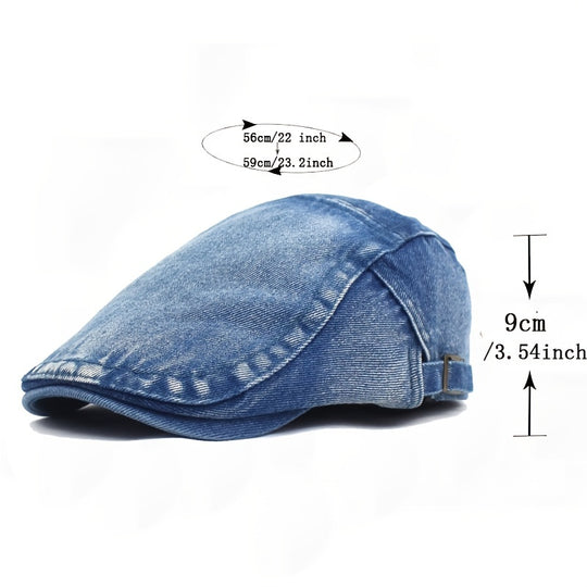 Simple Fashion Retro Denim Cap