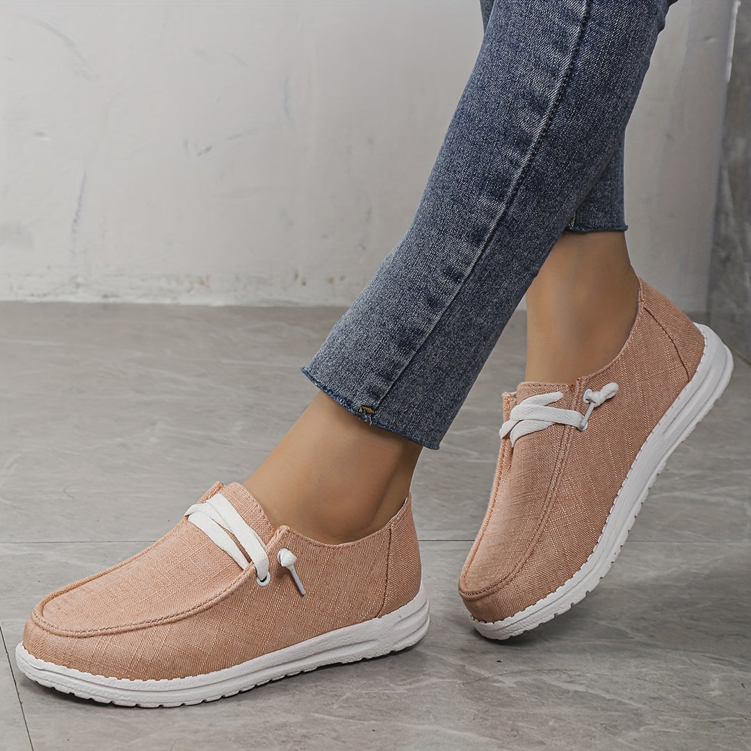 Loafer aus Canvas für Frauen