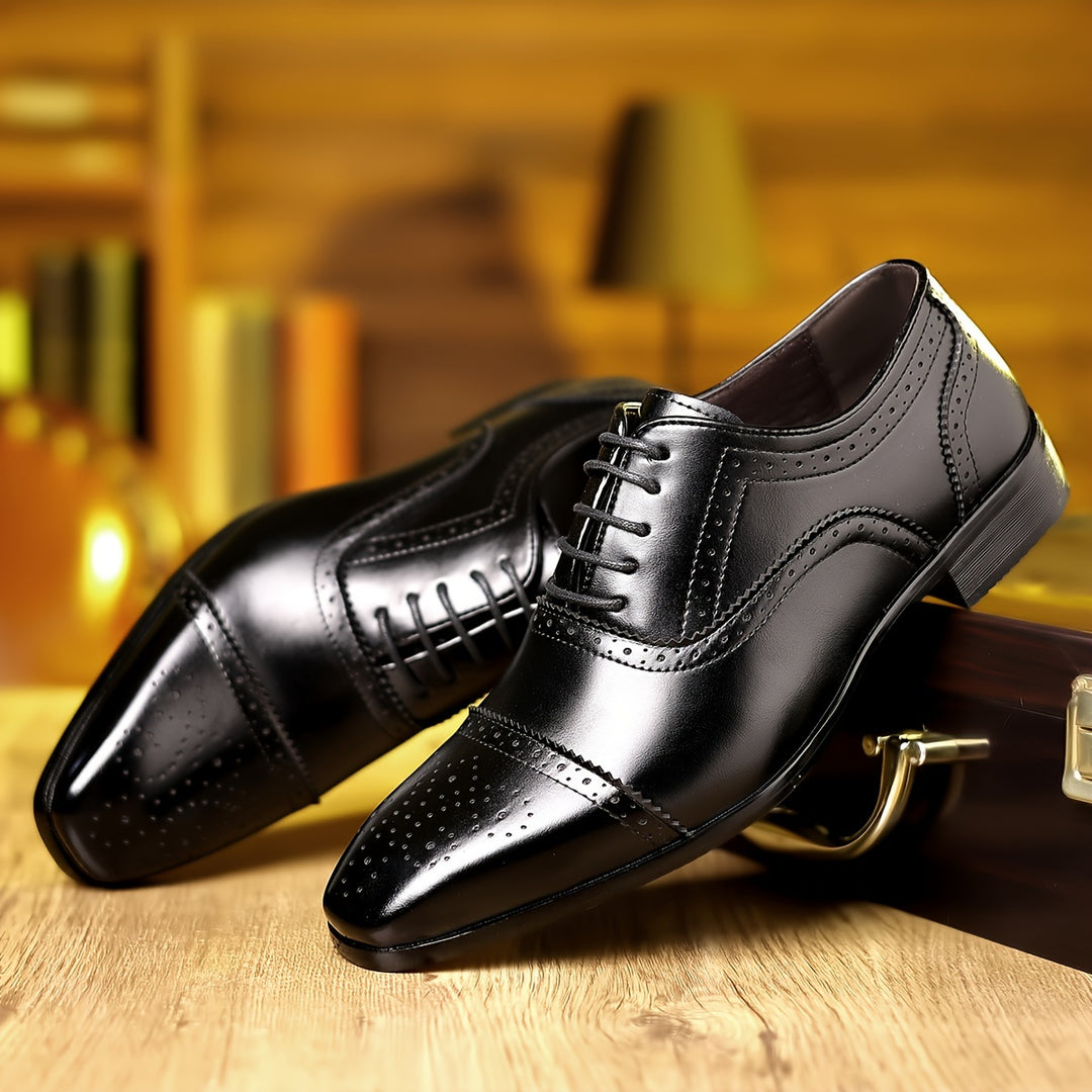 Men's Cap-toe Oxford Shoes