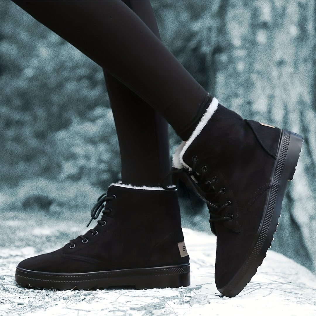 Suede Snow Boots for Women