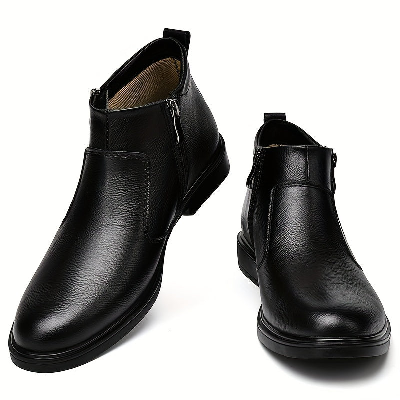 Men's ankle boots made of solid leather