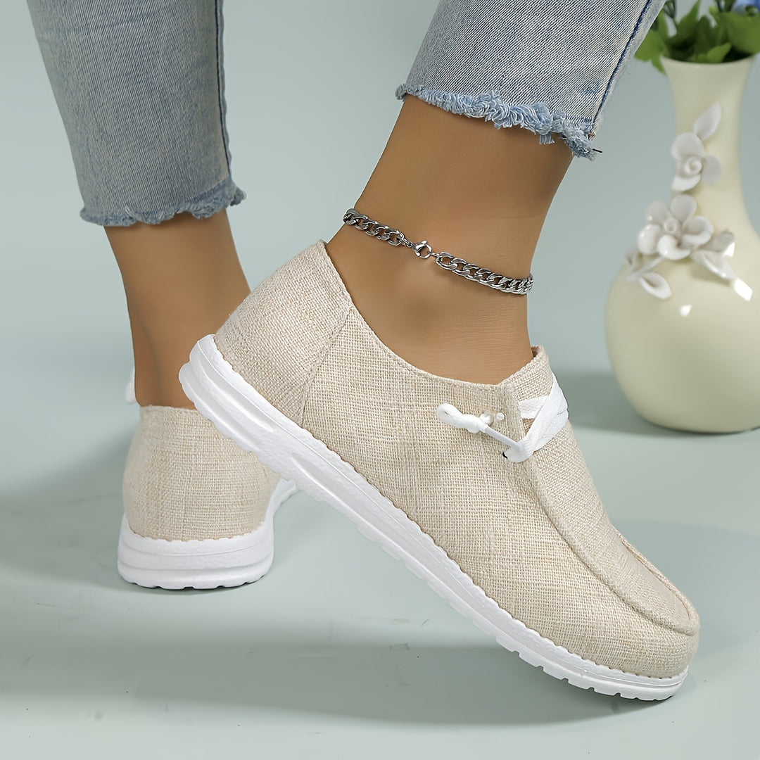 Loafer aus Canvas für Frauen