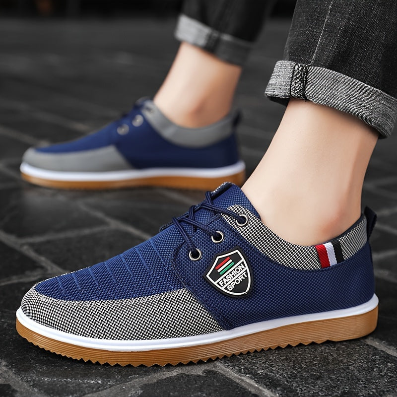 Canvas Low Top Turnschuhe für Männer