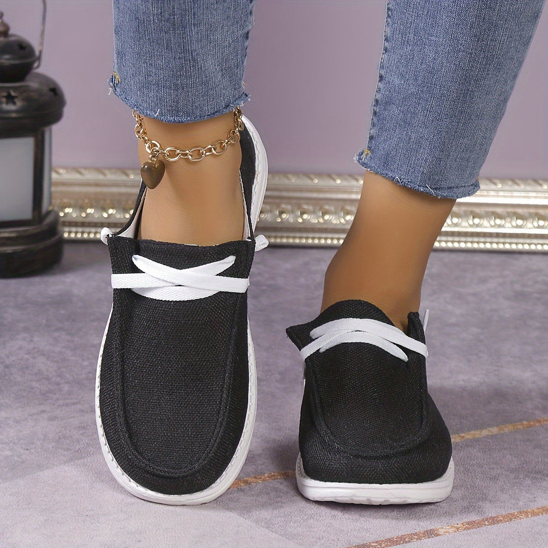 Loafer aus Canvas für Frauen