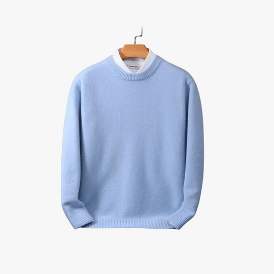 Soft casual cashmere sweater for men