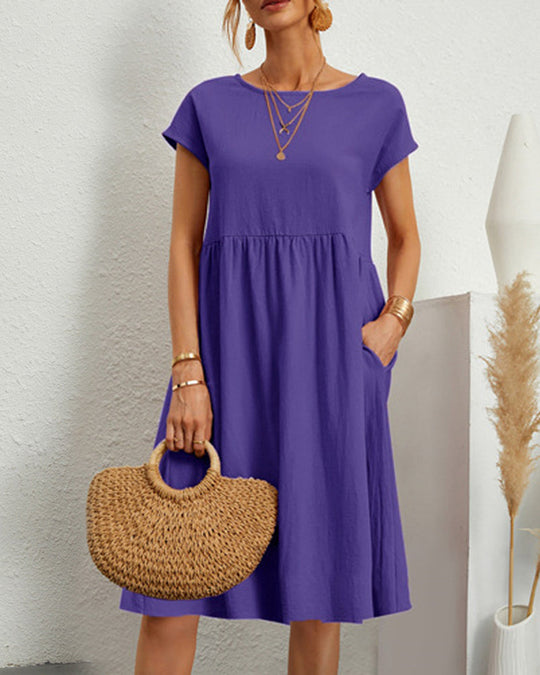 Casual cotton summer dress