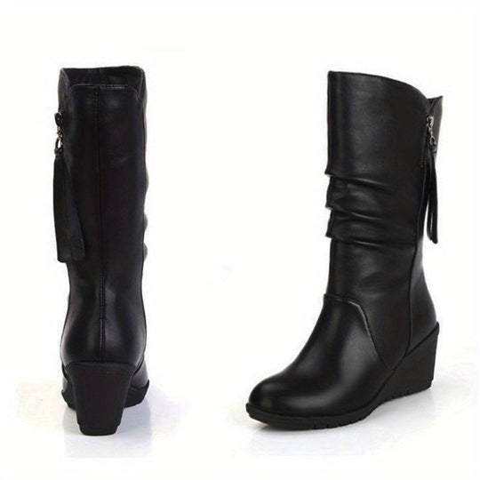 Round Slouchy Boots for Women