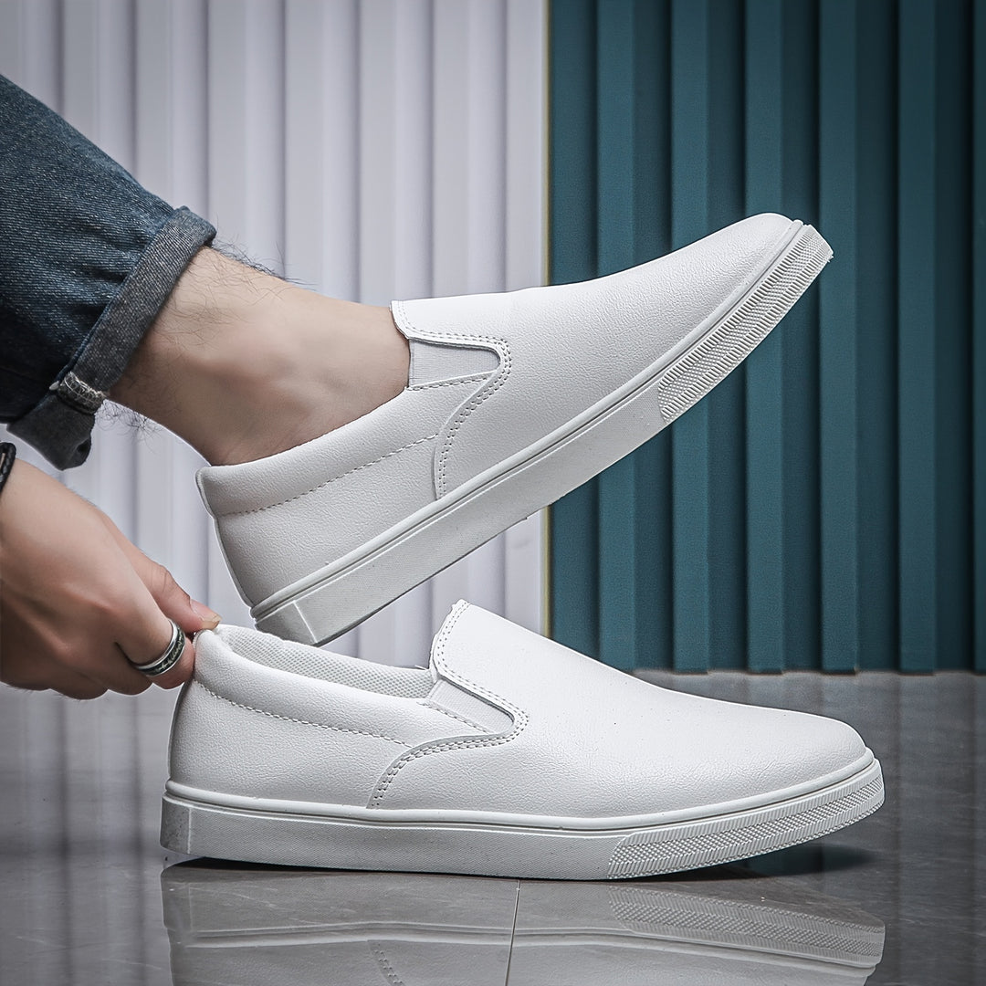 Outdoor PU Leather Slip-On Shoes for Men