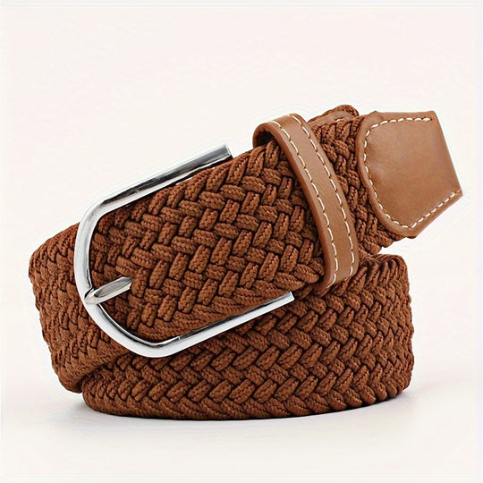 Fashionable adjustable nylon belt for men