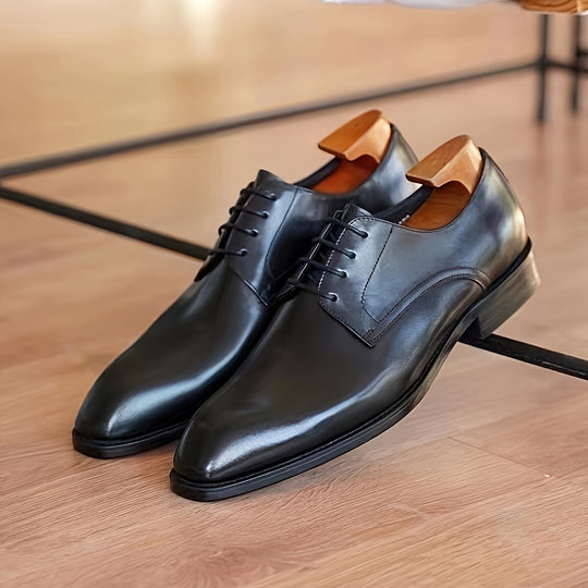 Classic Oxford lace-up shoe