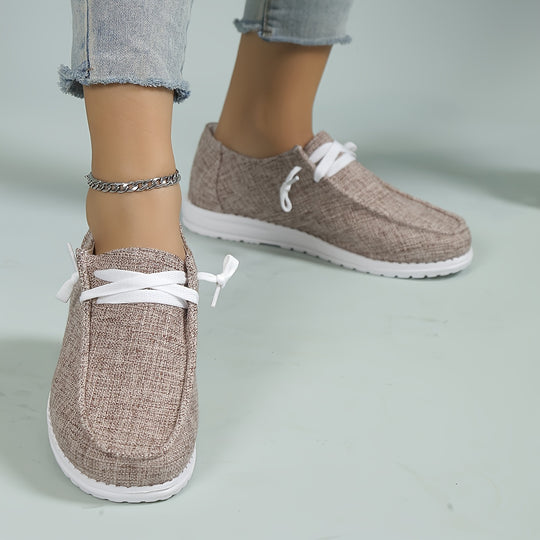 Loafer aus Canvas für Frauen