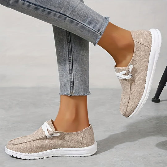 Loafer aus Canvas für Frauen