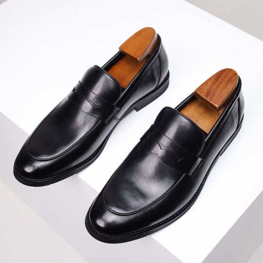 Herren-Penny-Loafer aus Leder