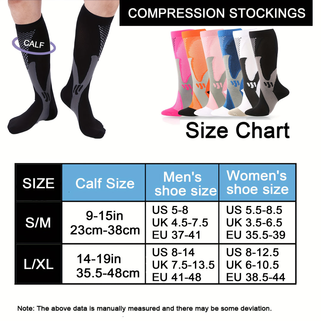 Men's Compression Sports Socks (3 Pairs)