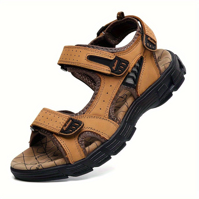 men's leather sandals