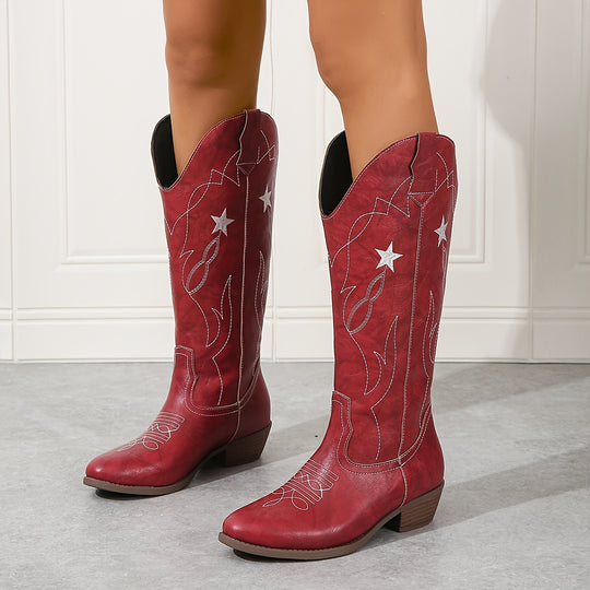 retro western boots for women