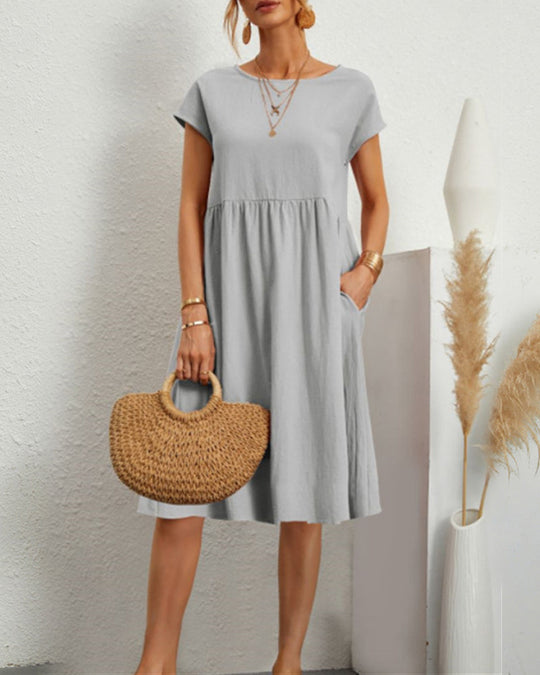 Casual cotton summer dress