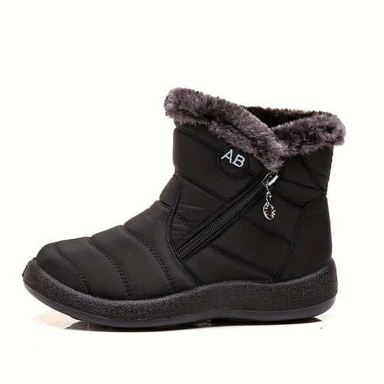 Thermofellgefütterte Schneestiefel für Frauen