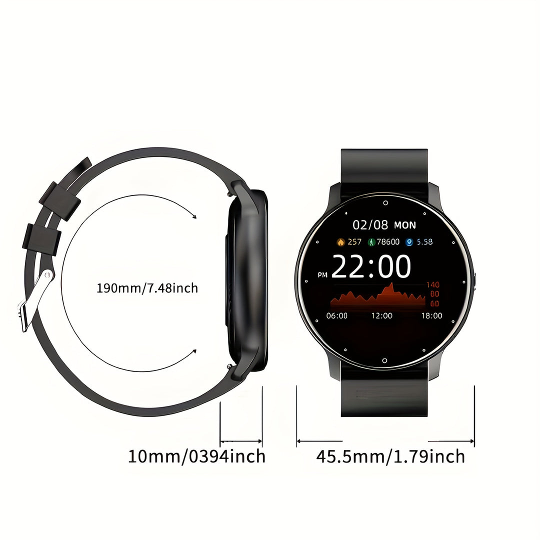 Unisex-Fitness-Smartwatch