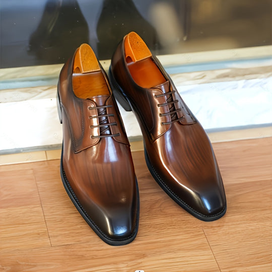 Classic Oxford lace-up shoe