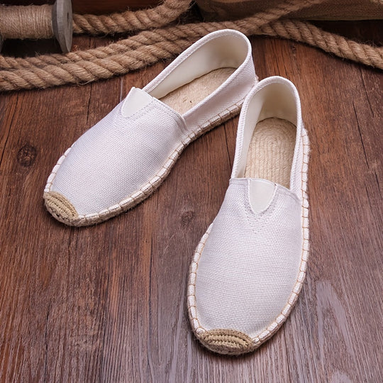 Herren Espadrilles Loafer Schuhe