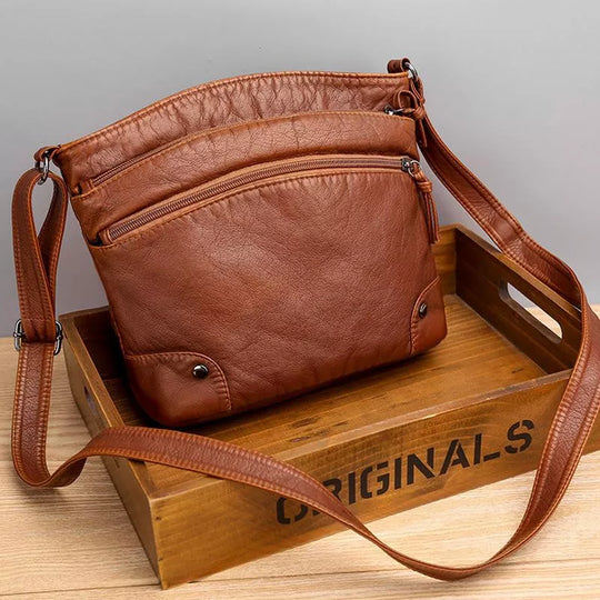 women's leather shoulder bag