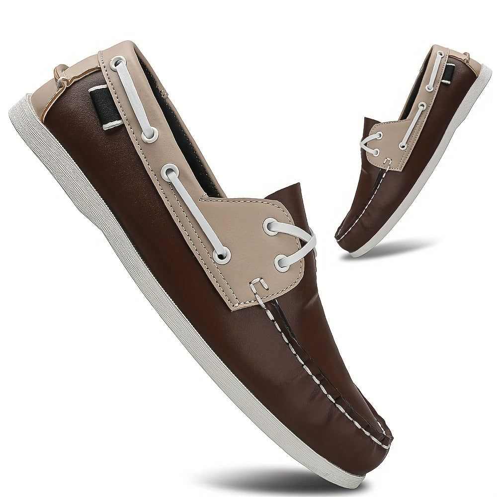 Men's Casual Leather Slip-Ons