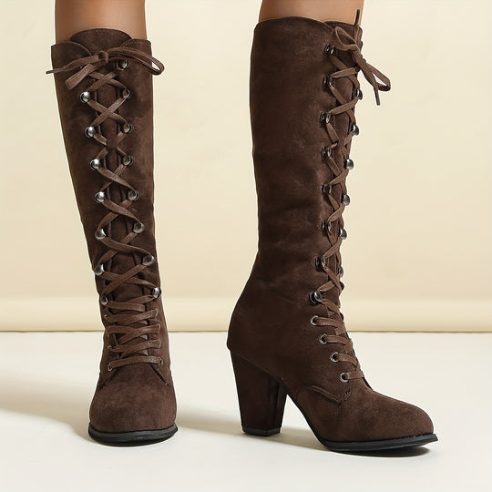 Comfortable long women's boots