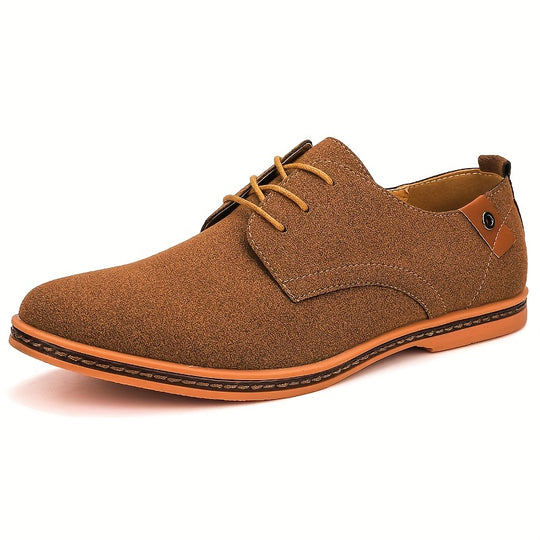 Men's Suede Oxford Shoes