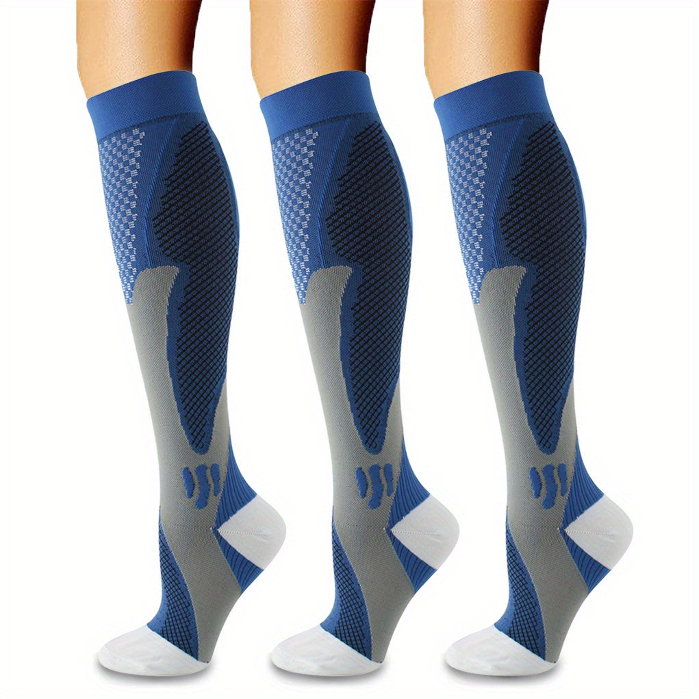 Men's Compression Sports Socks (3 Pairs)