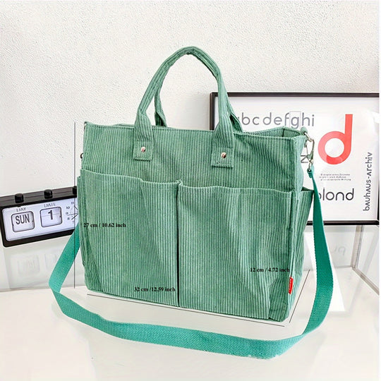 Corduroy Hobo Bag für Frauen