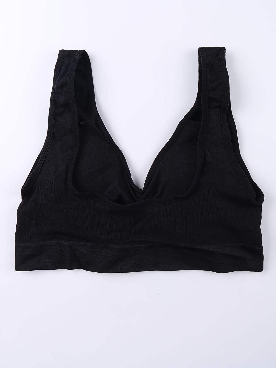 Solid Comfort Plus Sports Bra Set (4 Pack)