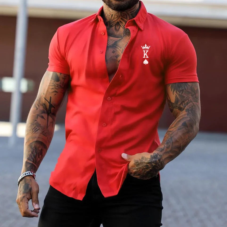 Lässiges Button Up Hemd für Männer