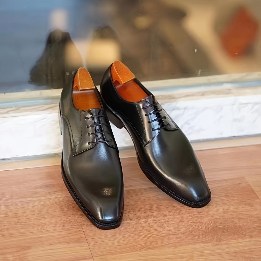 Classic Oxford lace-up shoe