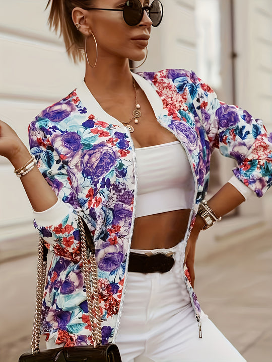 floral jacket for women