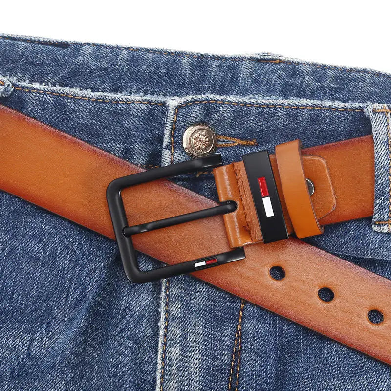 belt with square buckle