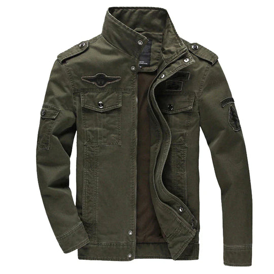 military style jacket for men